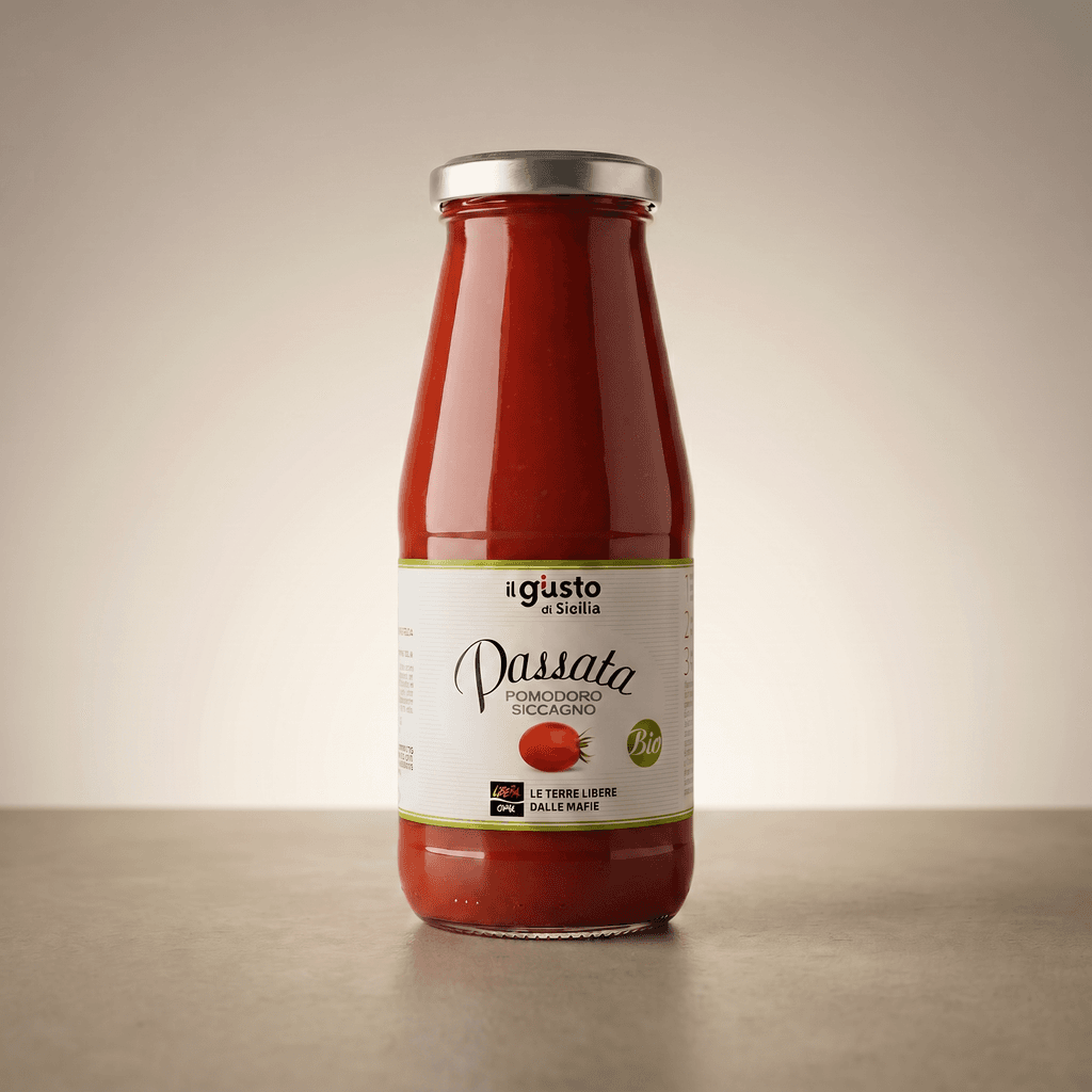 Passata de tomates Siccagno — Libera Terra (1/3)