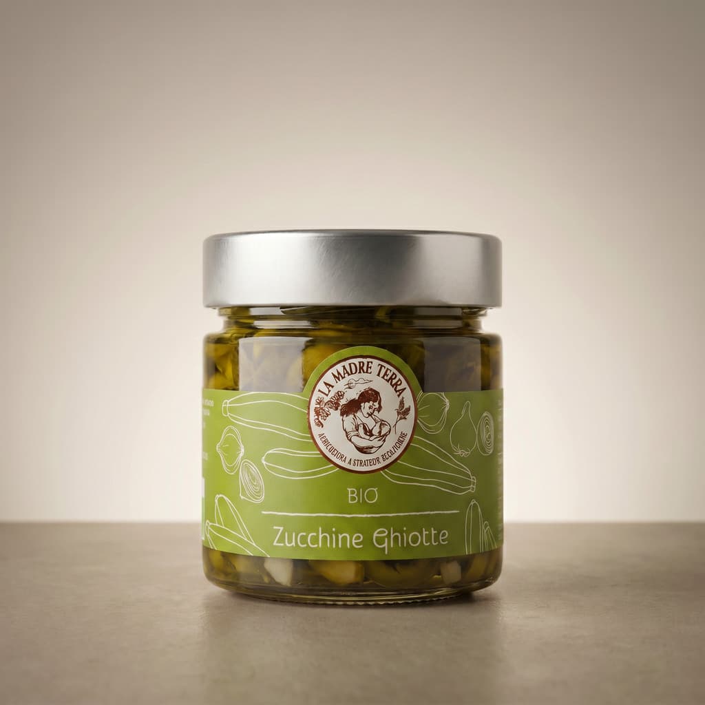 Zucchini in Öl — La Madre Terra (1/2)