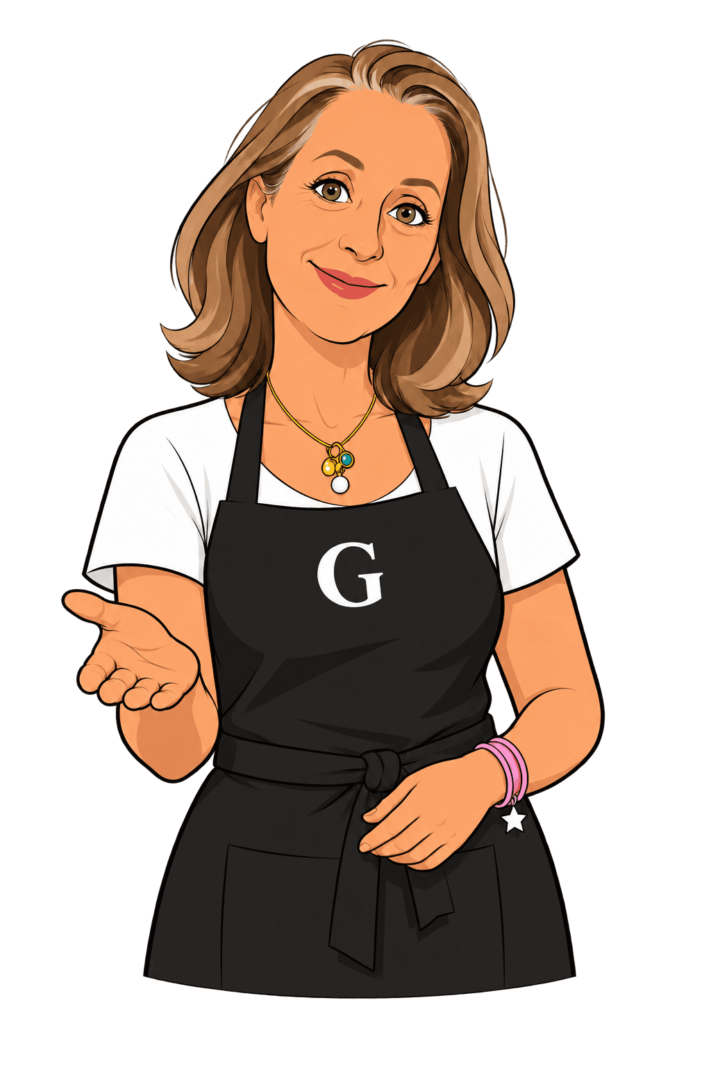 Teresa as a drawing