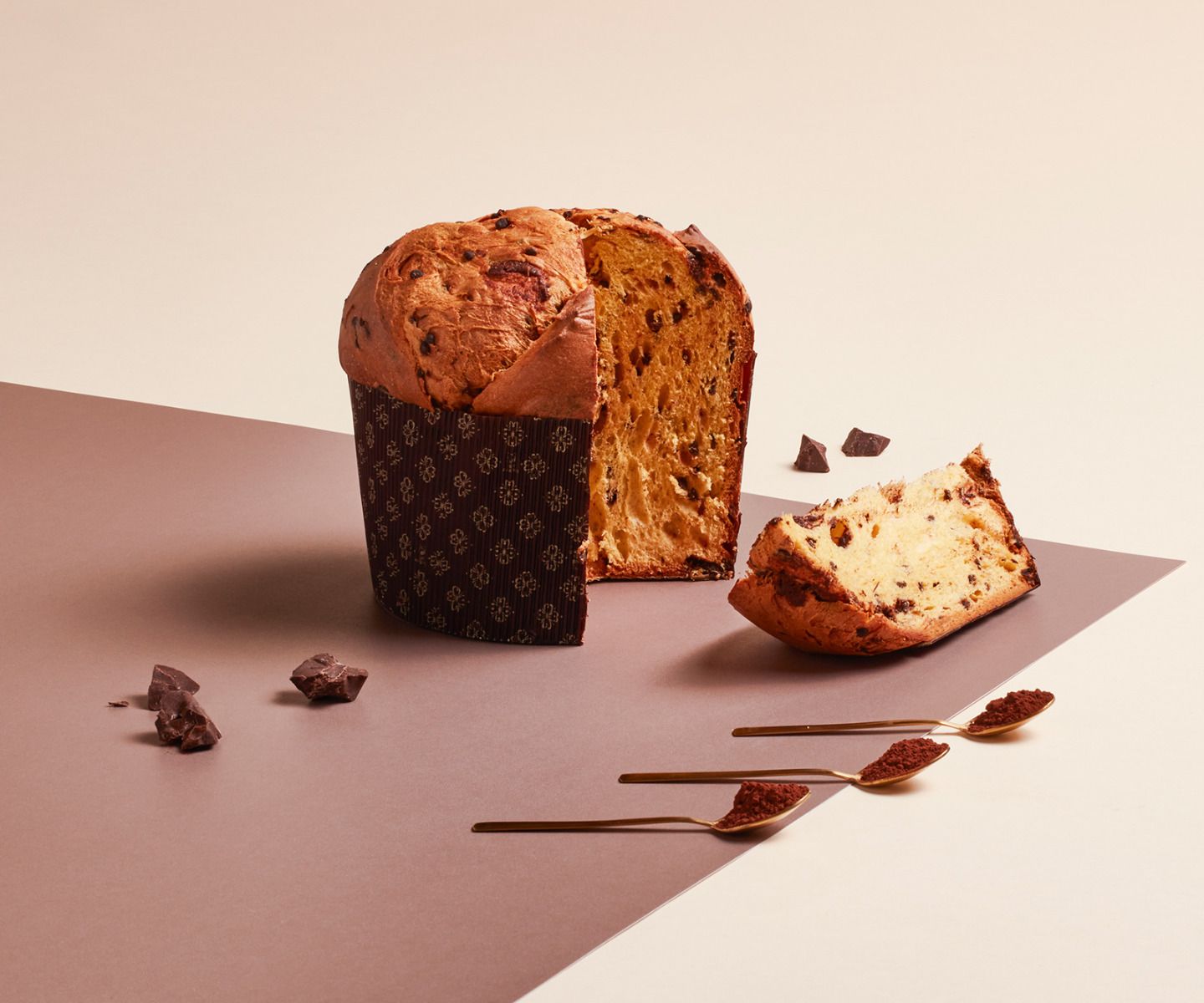 Panettone au chocolat