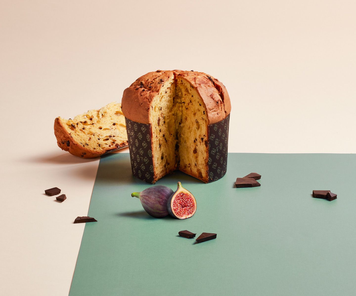 Panettone chocolat & figues